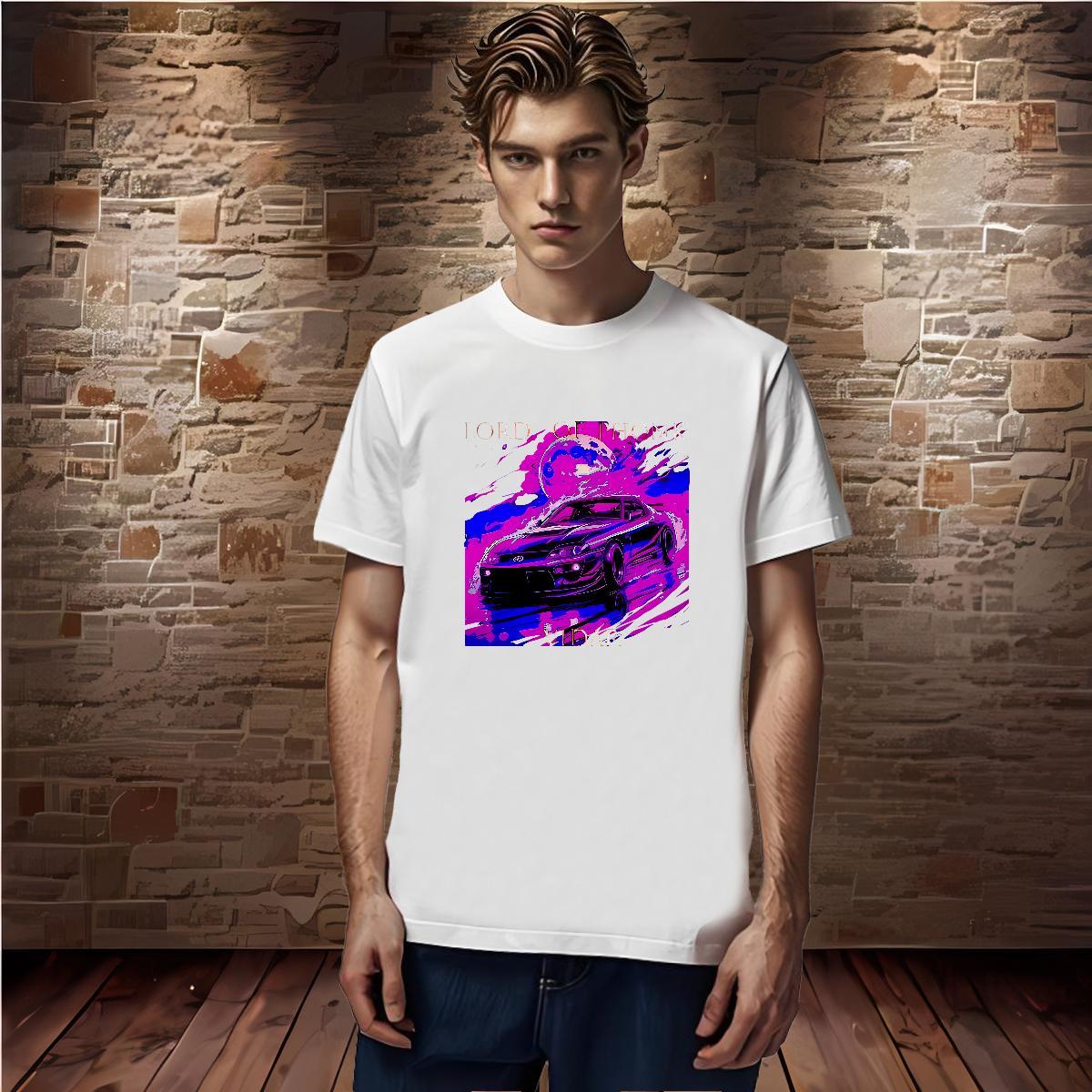 Comfortable beach Mens T Shirts Street Casual Tshirts 230g Pure Cotton Wholesale Short Sleeve O-Neck Black White Tops Tees