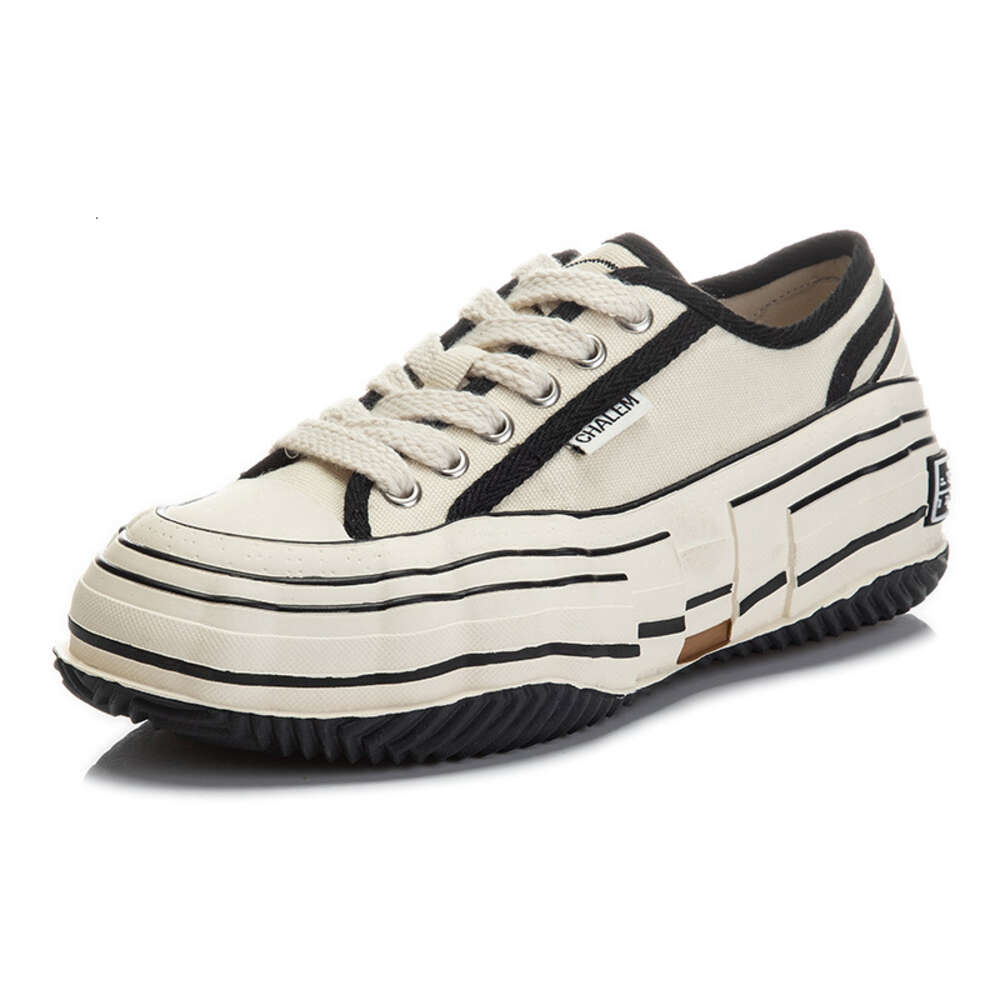 Ddmysports Igh Version Beggar New Spring Canvas Casual Versatile Genuine Leather Women S Flat Bottomed Small White Shoes For OUTDOOR