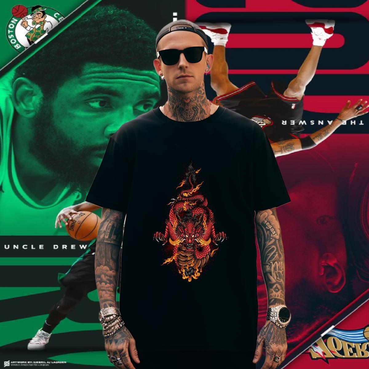 T-Shirts 230g Cotton fire Outdoor Breathable Crew Neck Customized Print Tshirts Fashion New Cool Clothes