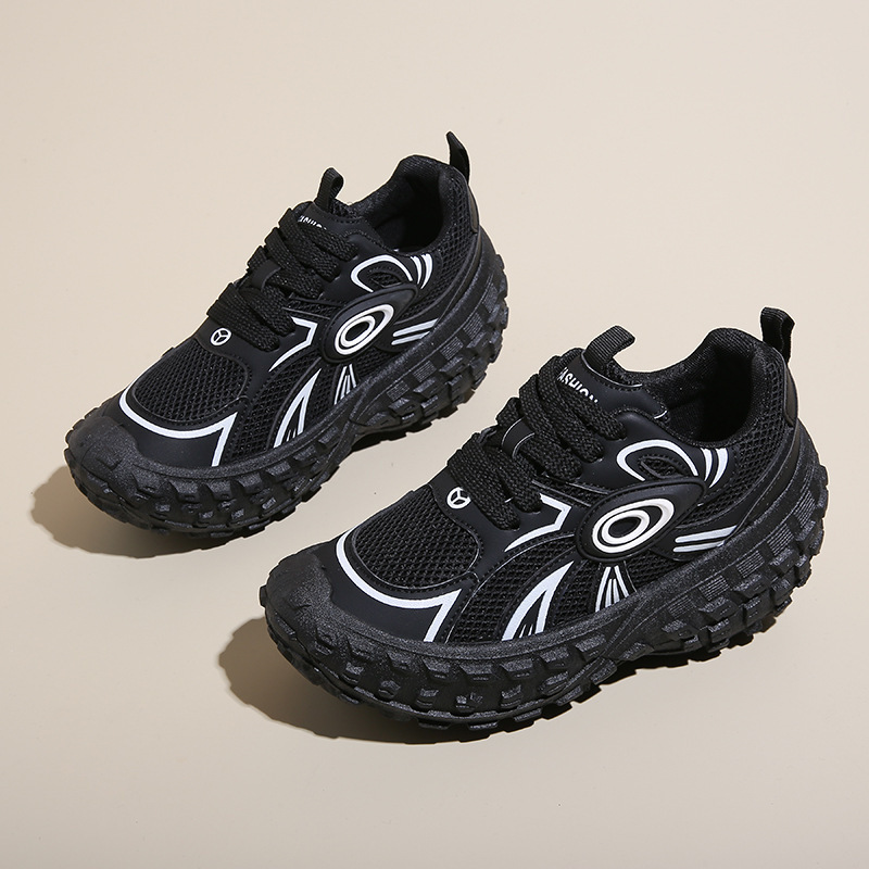 Ddmysports Instagram Korean Version New Dad Couple Spring Student Sports Running Casual Thick Soled High Rise Shoes L OUTDOOR