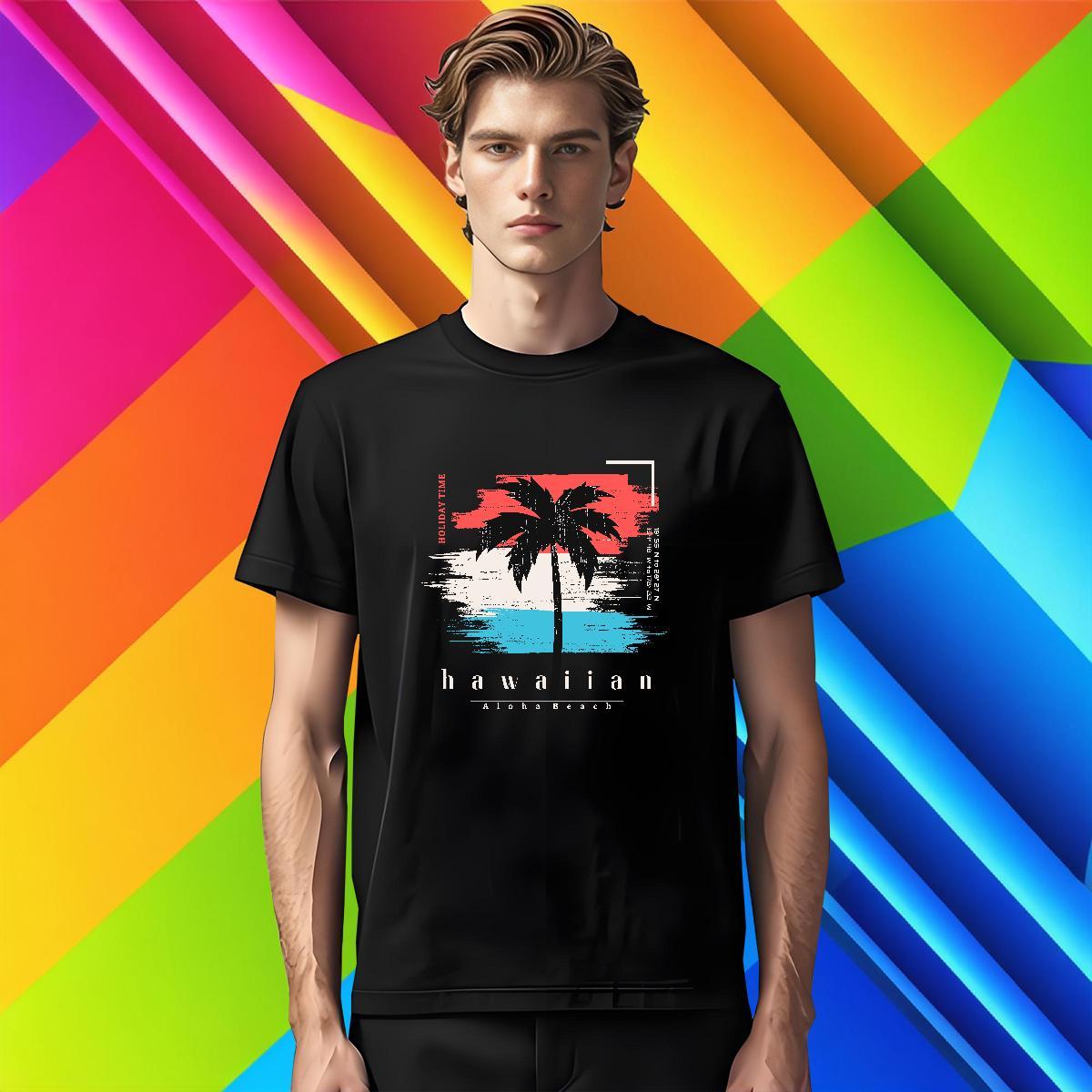 Cool Design Men Tshirts Casual Daily Wear 230g 100% Cotton Custom Big Size Breathable tree Men T Shirts Fashion Casual Tee Shirt
