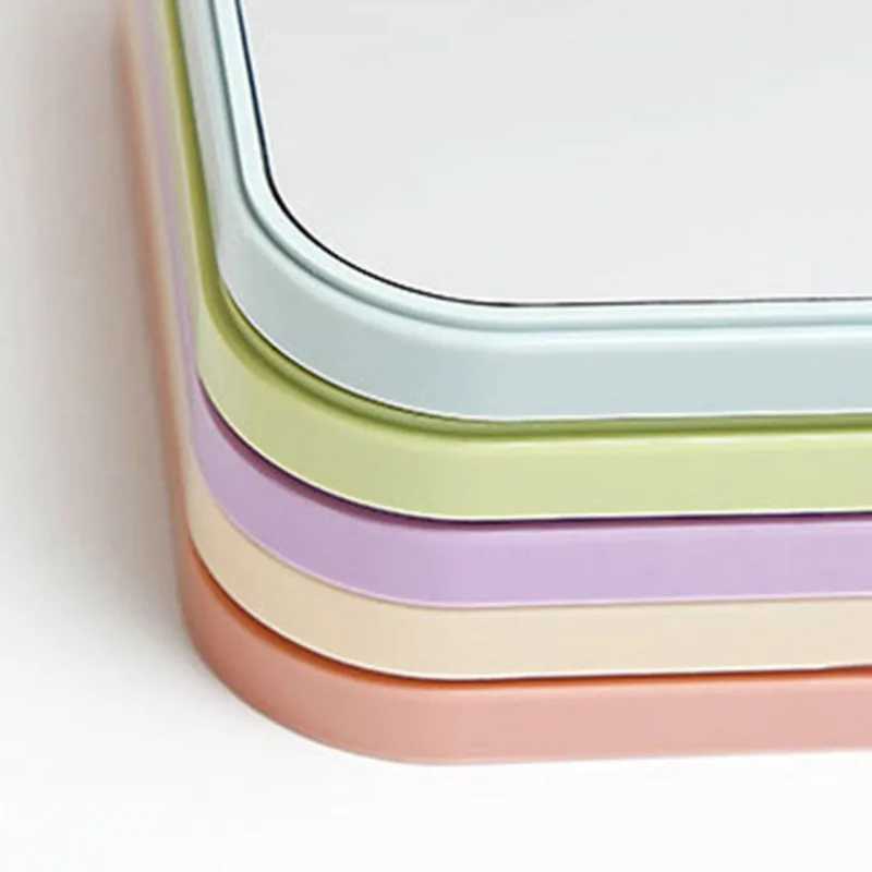 Folding Portable Large Square High Definition Single Side Cosmetic Mirror Portable and Easy To Use Simple and Beautiful Y240819