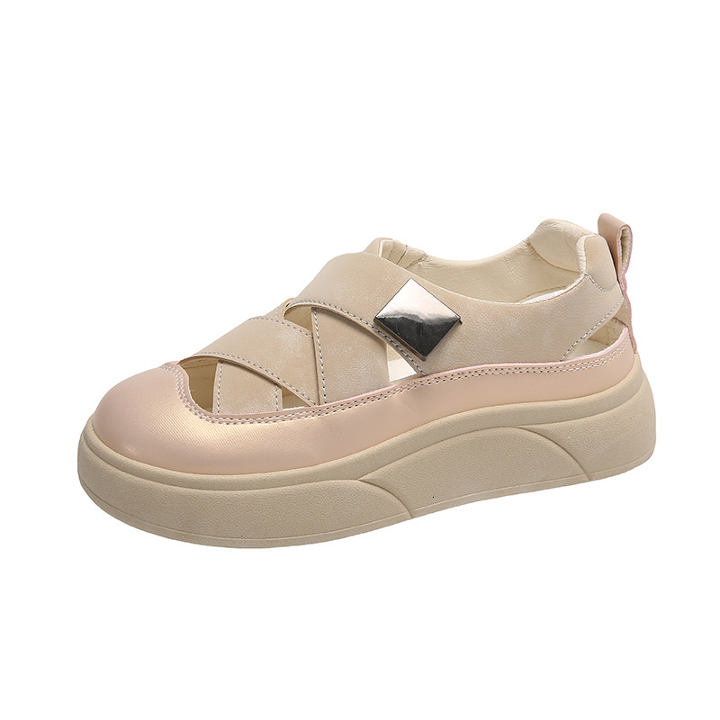 Ddmysports Little White Shoes Women S Summer New Korean Edition Ins Student Casual Versatile Breathable Sandals Street Shot XQ W OUTDOOR