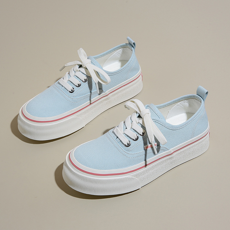 Ddmysports Canvas Women S Summer New Student Korean Edition Instagram Versatile Thick Sole Board Spring And Autumn Casual Shoes TP OUTDOOR