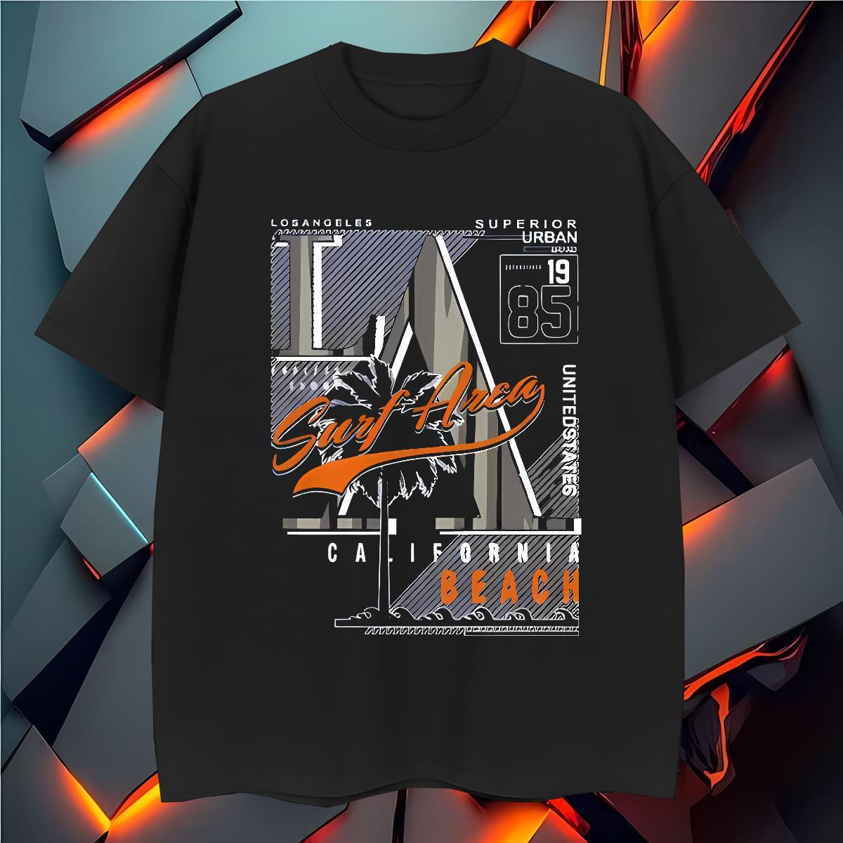 High Quality letter 100% Cotton 230g Mens Tshirts Street Casual Breathable Short Sleeve T-Shirts for Men 2024 Designer DIY Printed Tee Shirt