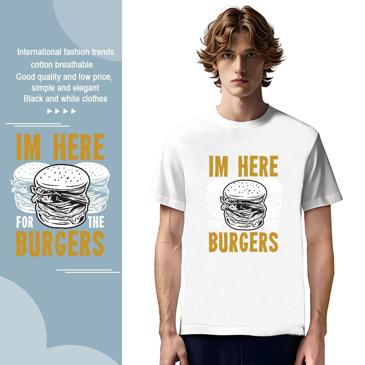 Popular monogram 100% Cotton 230g Mens Tshirts Daily Outfit Short Sleeve Soft Mens T Shirts 2024 Oversized 3XL 4XL Tops Tees