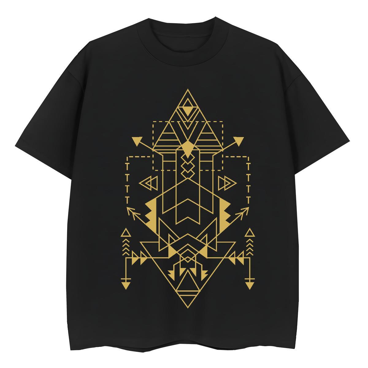 2024 DIY Unisex Tshirts Daily Wear Breathable Crew Neck Tee Shirt Soft 230g 100% Cotton line Black Oversized Woman T Shirts