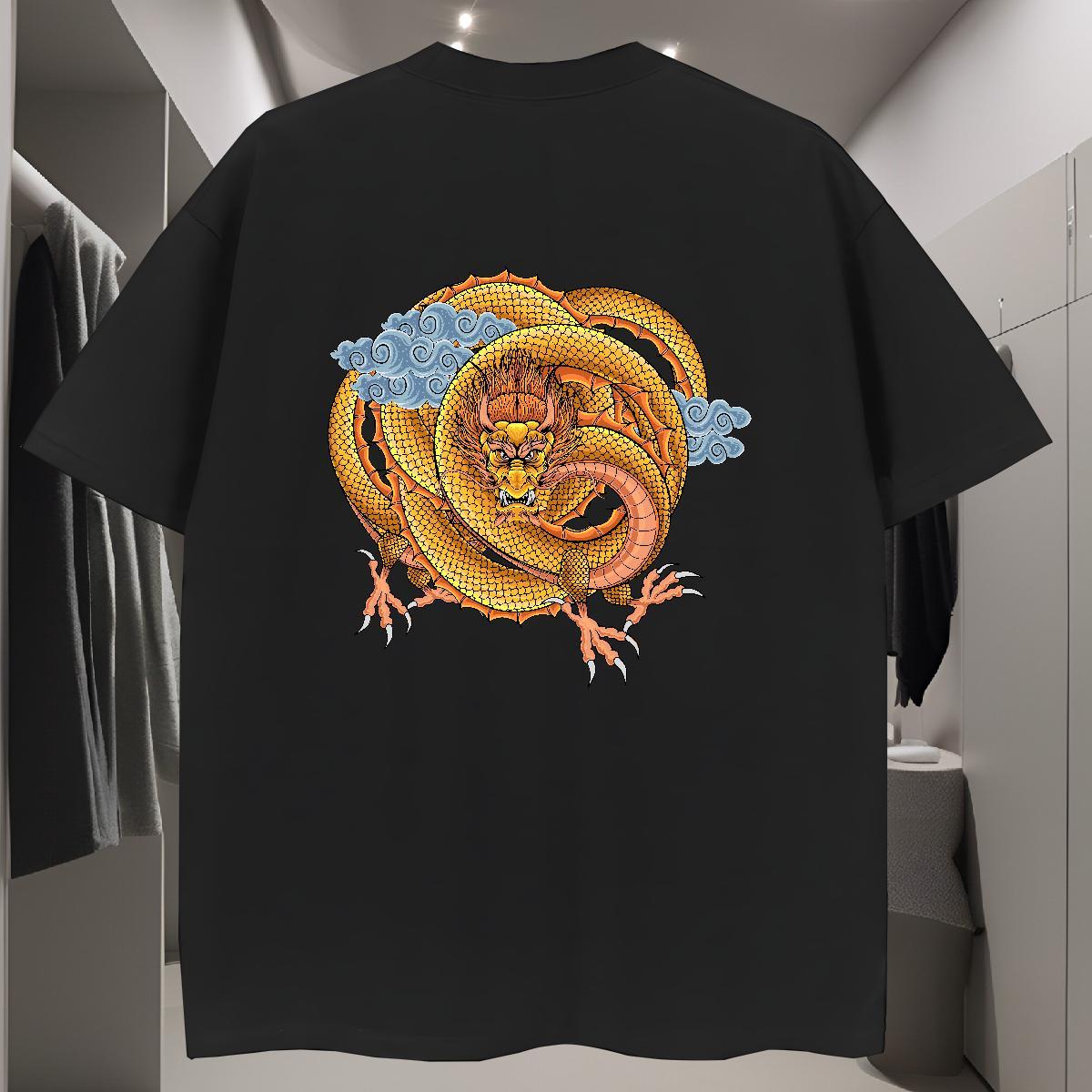 T shirt 100% Cotton 230g fierce Outdoor Breathable Crew Neck Custom Big Size Men Tshirts New Arrival Comfortable Clothes