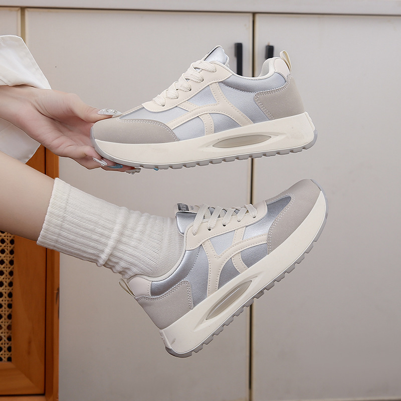 Ddmysports Autumn New Korean Edition Breathable Forrest Gump Ins Student Casual Thick Soled Running Shoes For Women Q OUTDOOR
