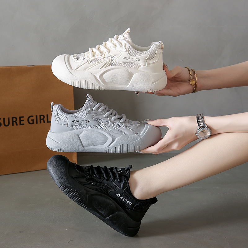 Ddmysports Little White Summer New Korean Edition Instagram Student Leisure Sports Versatile Open Mesh Women S Shoes ZY XFL OUTDOOR