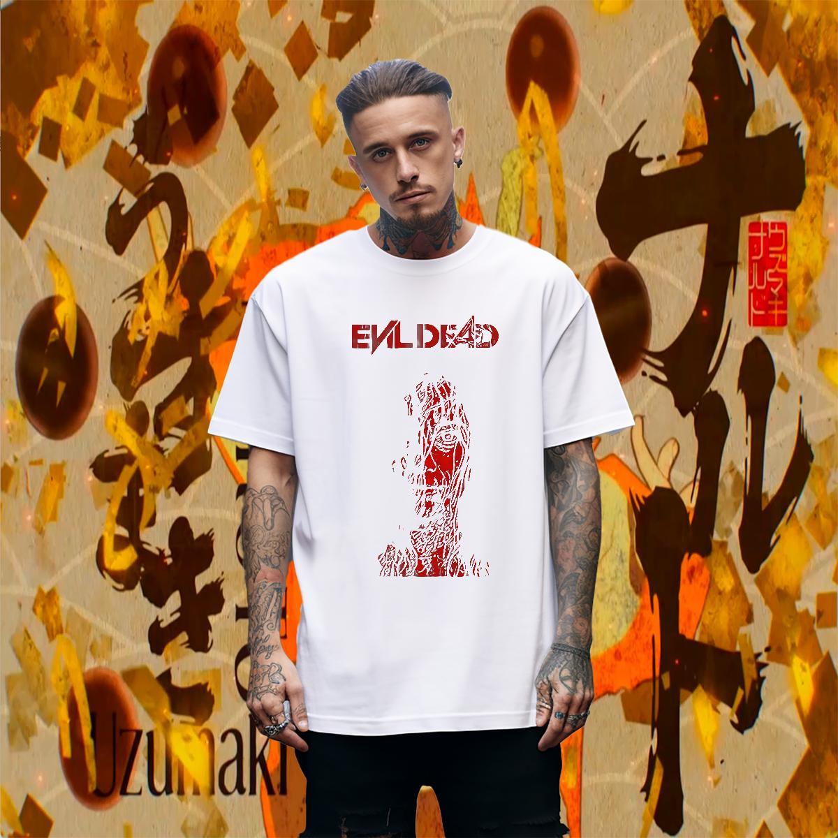 Fashion Design scary Couples T Shirts 230g Pure Cotton T shirt Customized Hip Hop Street Short Sleeve Soft Cool Design Clothings