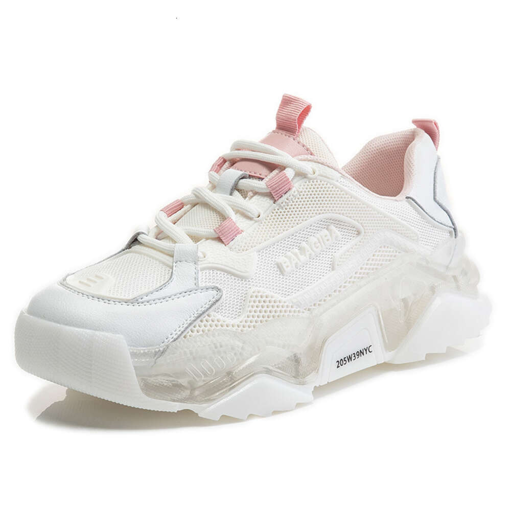 Ddmysports Absorbing Film Dad Autumn New Breathable Sports Women S Leisure Thick Sole Eightened Genuine Leather Shoes Trend OUTDOOR