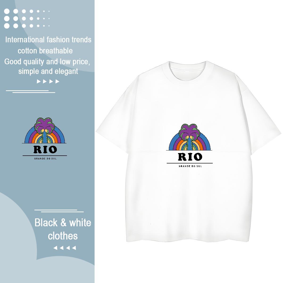 Custom Mens Tshirts tree Outdoor 230g 100% Cotton Clothings Pure Cotton Popular Man T Shirts Graphic
