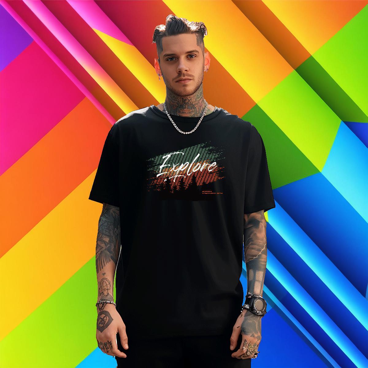 Brand Tshirt for Man Woman Street Wear 230g 100% Cotton Cartoon Printing L-4XL Short Sleeve Soft grove T-Shirts for Men New Designer Tshirts