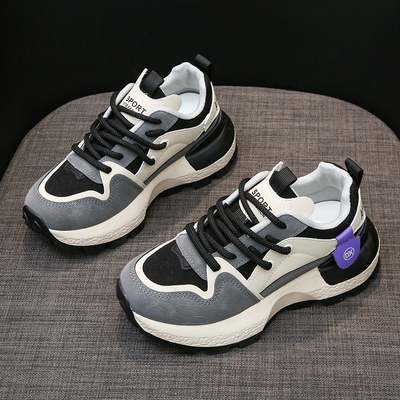 Ddmysports Instagram Korean Version New Dad Shoes For Women In Spring Student Sports Running Casual Thick Soles Increased Height C OUTDOOR