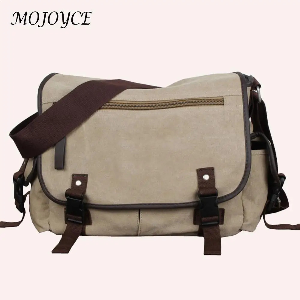 Unisex Crossbody Bags For Men Multi Pockets Crossbody Bags Water Resistant 14 Inch Laptop Pouch Adjustable Strap for School Work 240819