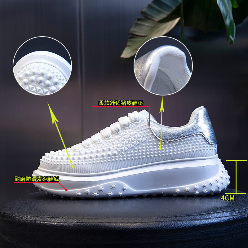 Ddmysports Genuine Leather Women S New Summer Breathable Fashion Sports Casual Versatile Shallow Low Cut Flat Sole Single Shoes For OUTDOOR