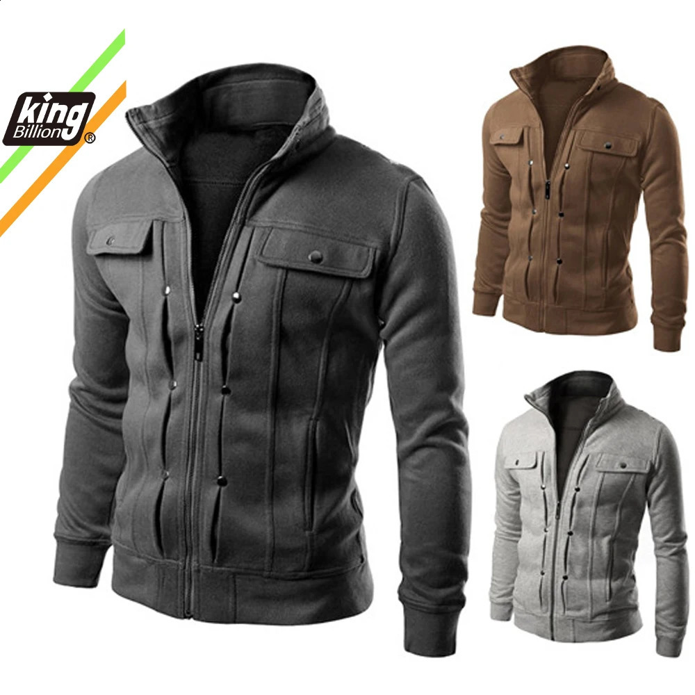 Hoodie wool cardigan hooded jacket mens sweatshirt 240819