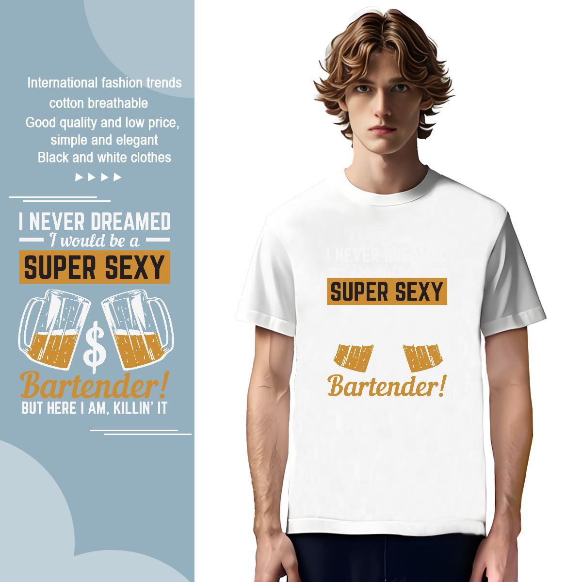Free Shipping letter 230g Pure Cotton Men Tshirts Street Casual Breathable Short Sleeve Man T Shirts 2024 Summer White Plus Size Clothings