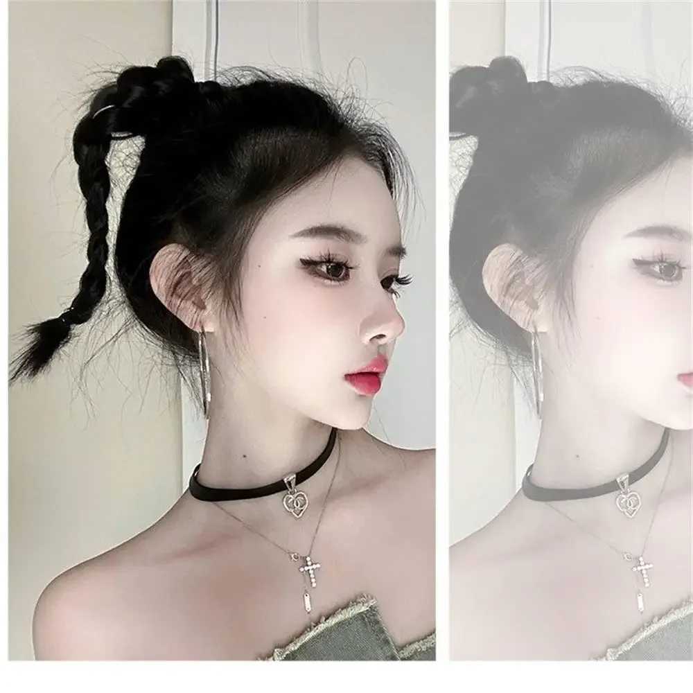 2024 Womens Fashion Wig Womens Wig Weaving High Tail Weaving Wig W240817