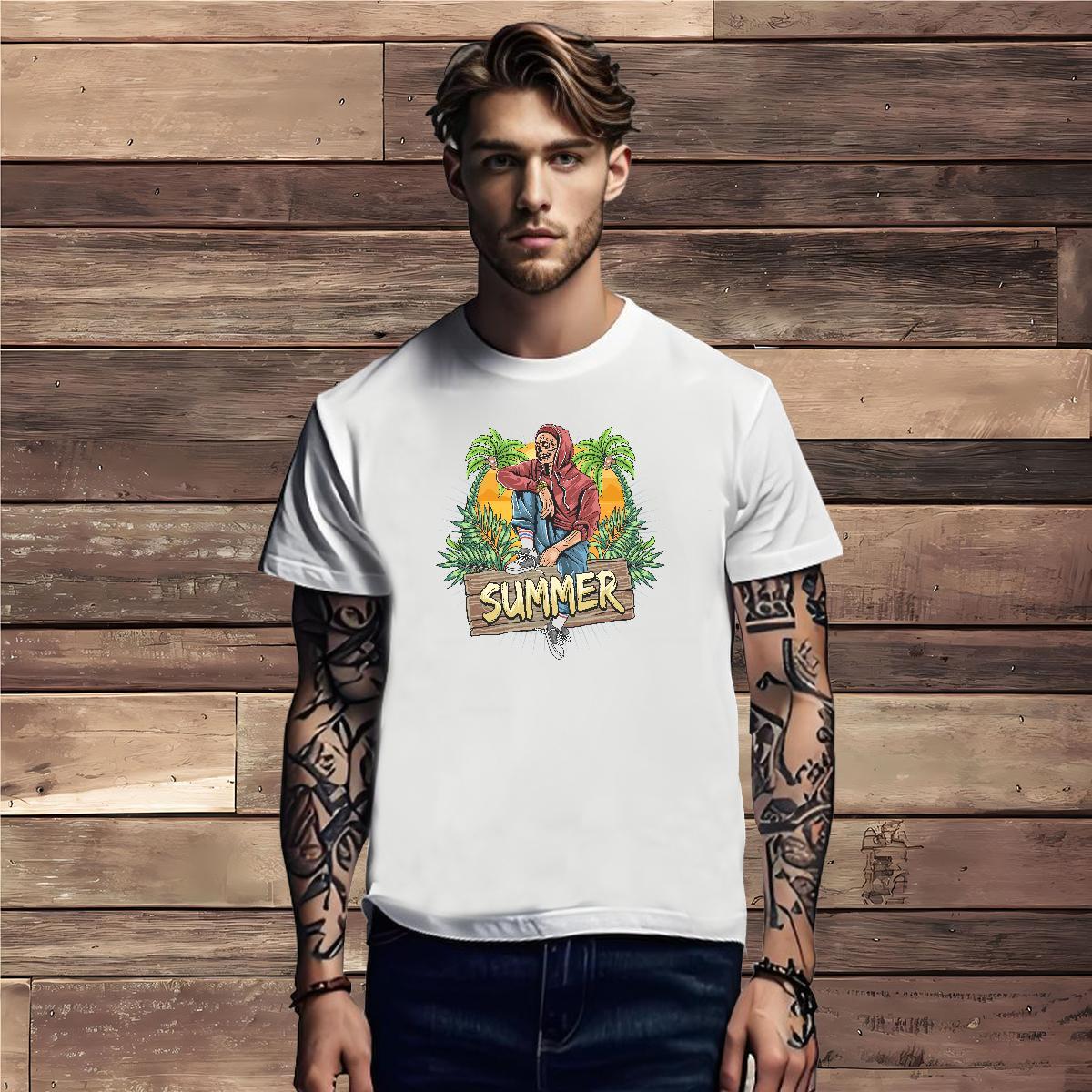DIY Customized Tshirt for Man Woman summer Street wear Hip Hop 230g Pure Cotton Tops Short Sleeve Soft High Quality T-Shirts Oversized
