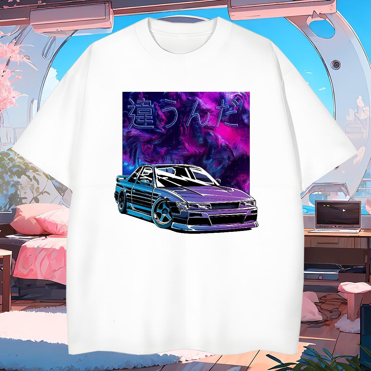 High Quality car 230g Pure Cotton Men Tees Casual Daily Wear Breathable Crew Neck Men T Shirts Wholesale Custom Print Plus Size Tops