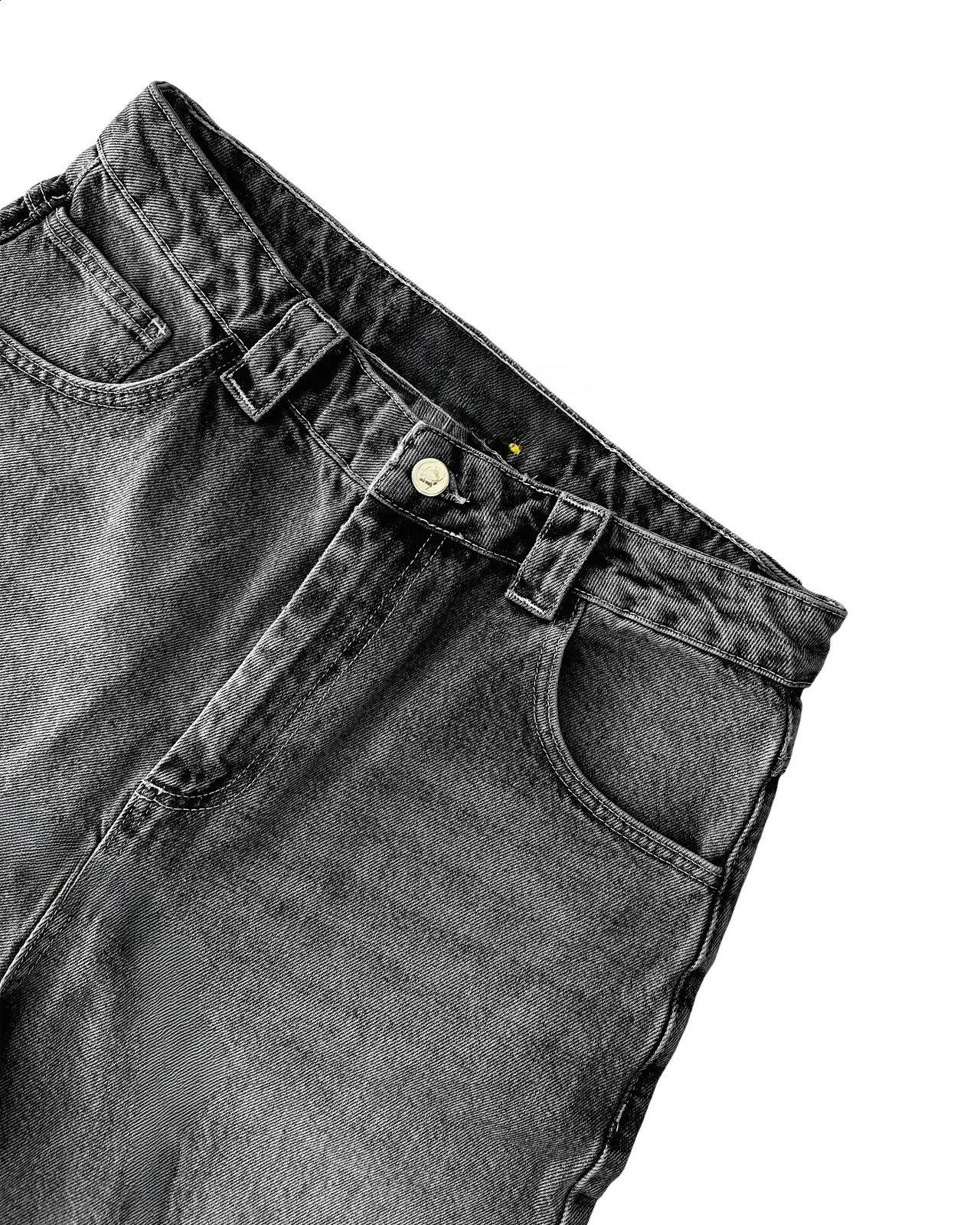 Summer Denim Shorts American Retro Y2K Street Jeans Mens Gothic Punk Casual Harajuku Clothing 240819