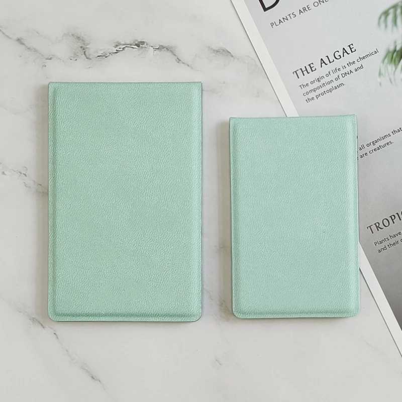 Pocket Rectangle Makeup Folding Mirrors Ultra-thin Folding Make Up Mirror Portable Compact Cosmetic Mirror Y240819