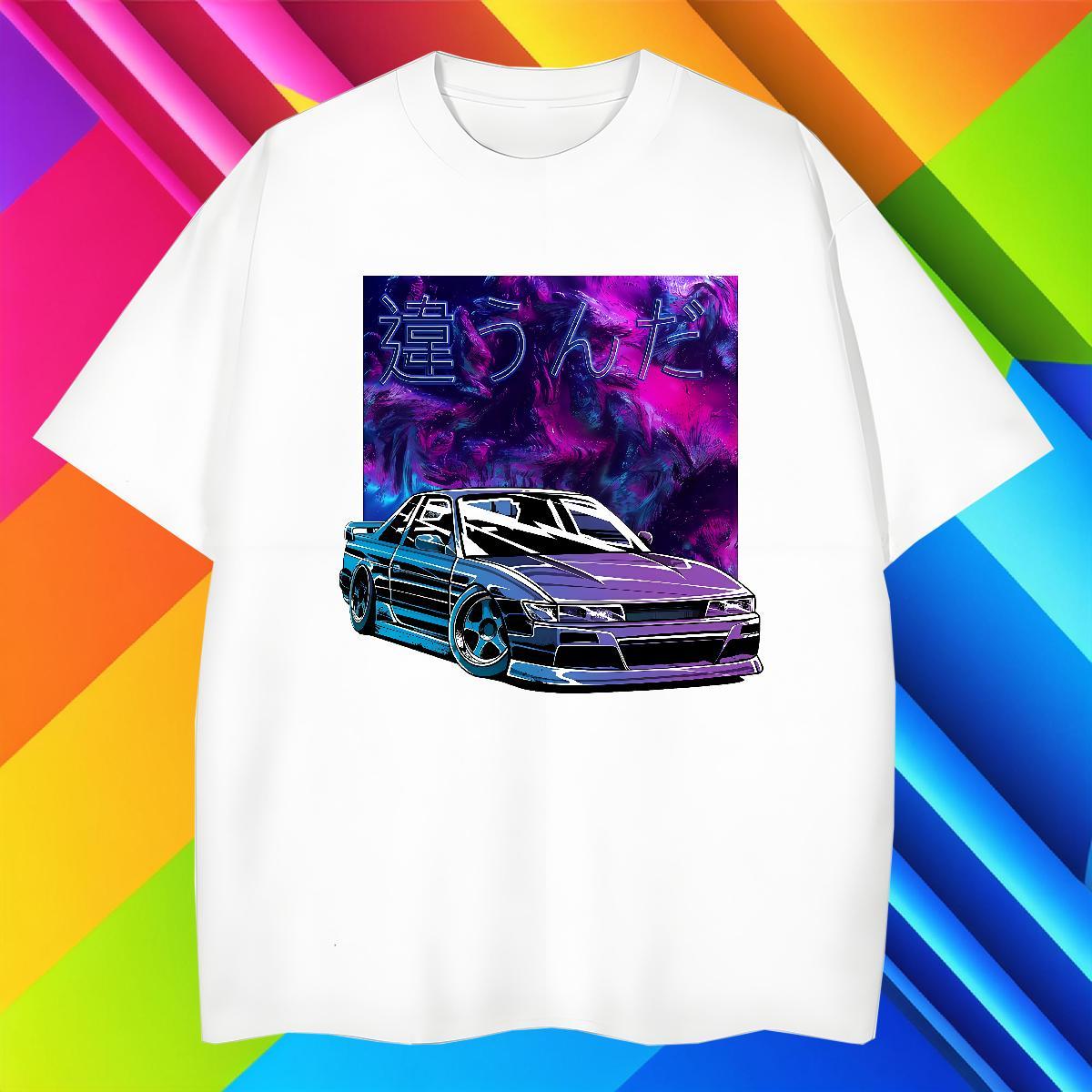Classic beach 230g Cotton Couples T Shirts Daily Wear Short Sleeve O-Neck T-Shirts Fashion Design Graphic Top Tees