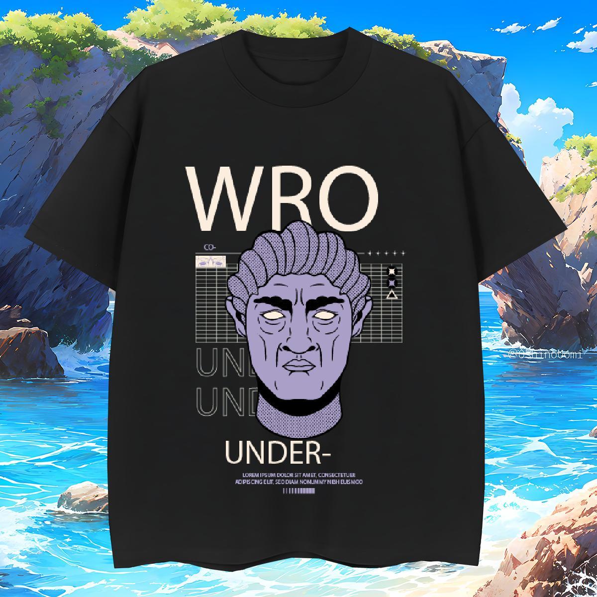 Designer western style 100% Cotton 230g Tshirts Home Outdoor Breathable Soft T shirt Brand Customized Tops Tees