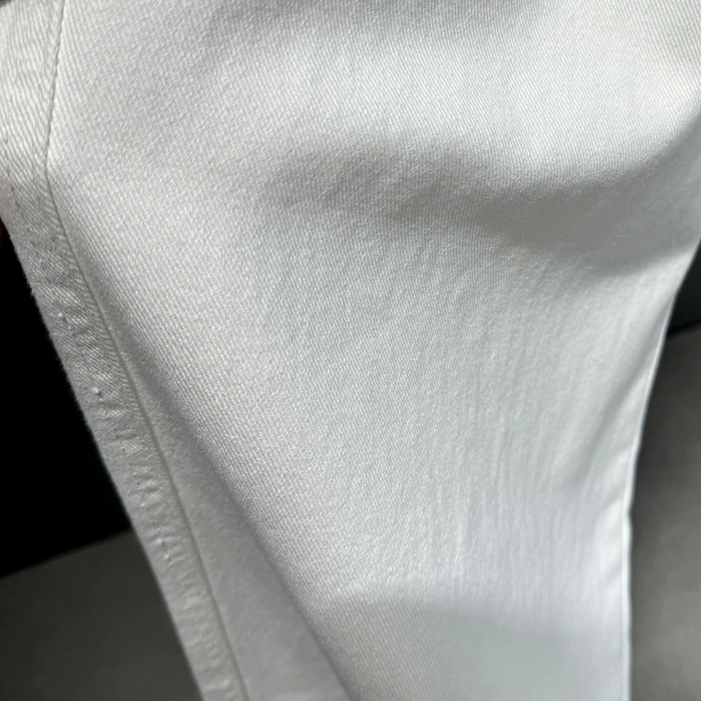 Korean Clothes White Baggy Jeans MenS Clothing Hip Hop Skateboard Denim Pants Streetwear StraightLeg Trousers Male 240820