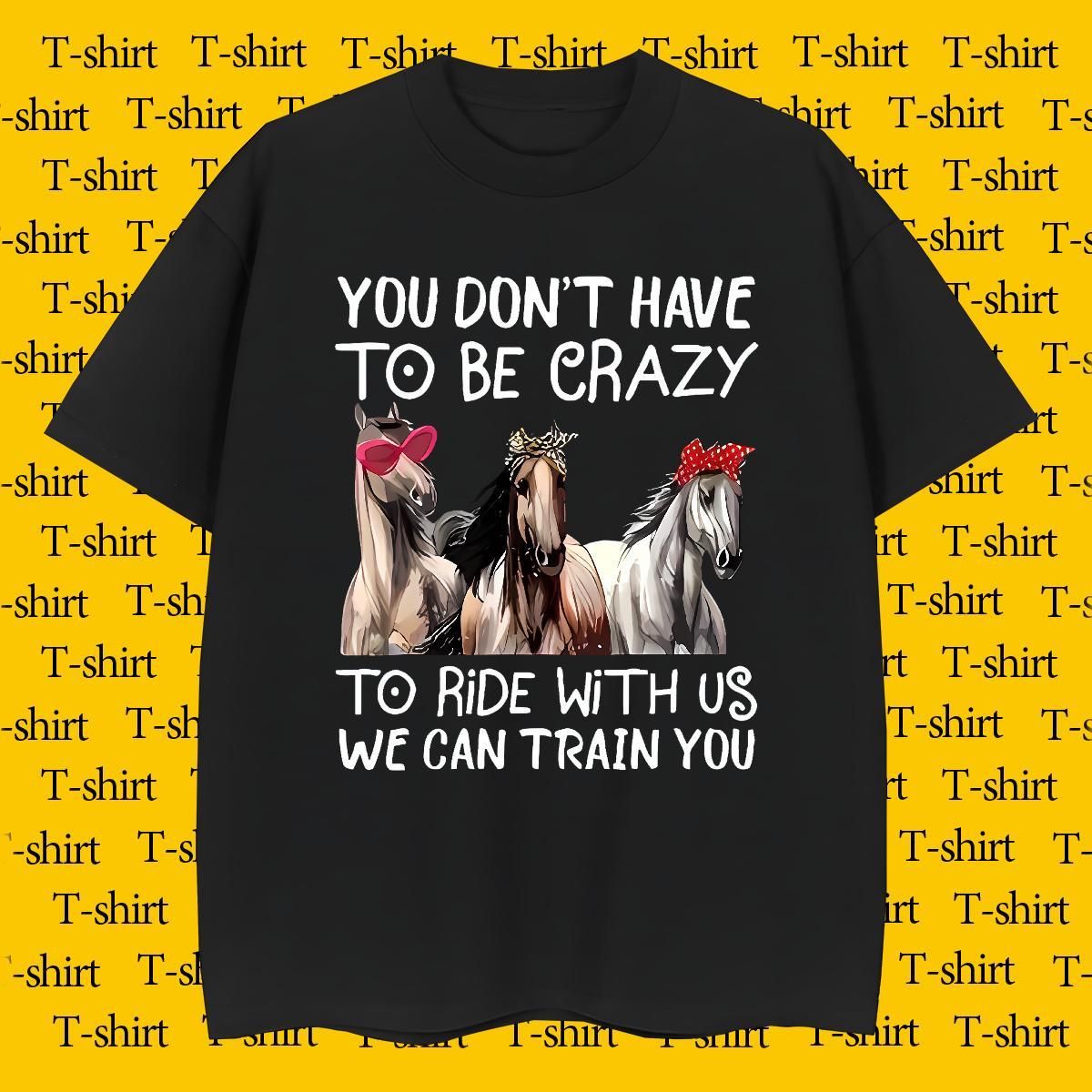 Classic Mens T Shirts horse O-Neck Short Sleeve Casual Beach Customized Print 230g 100% Cotton Men Tops Tees Factory Direct Tshirts