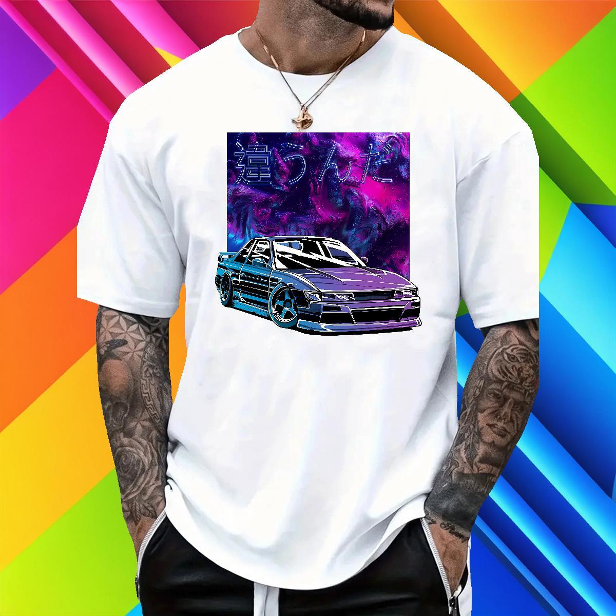 Soft Couples T Shirts Hip Hop 230g Pure Cotton Custom Print Oversized O Neck Short Sleeves beach T Shirts Men 2024 Tees