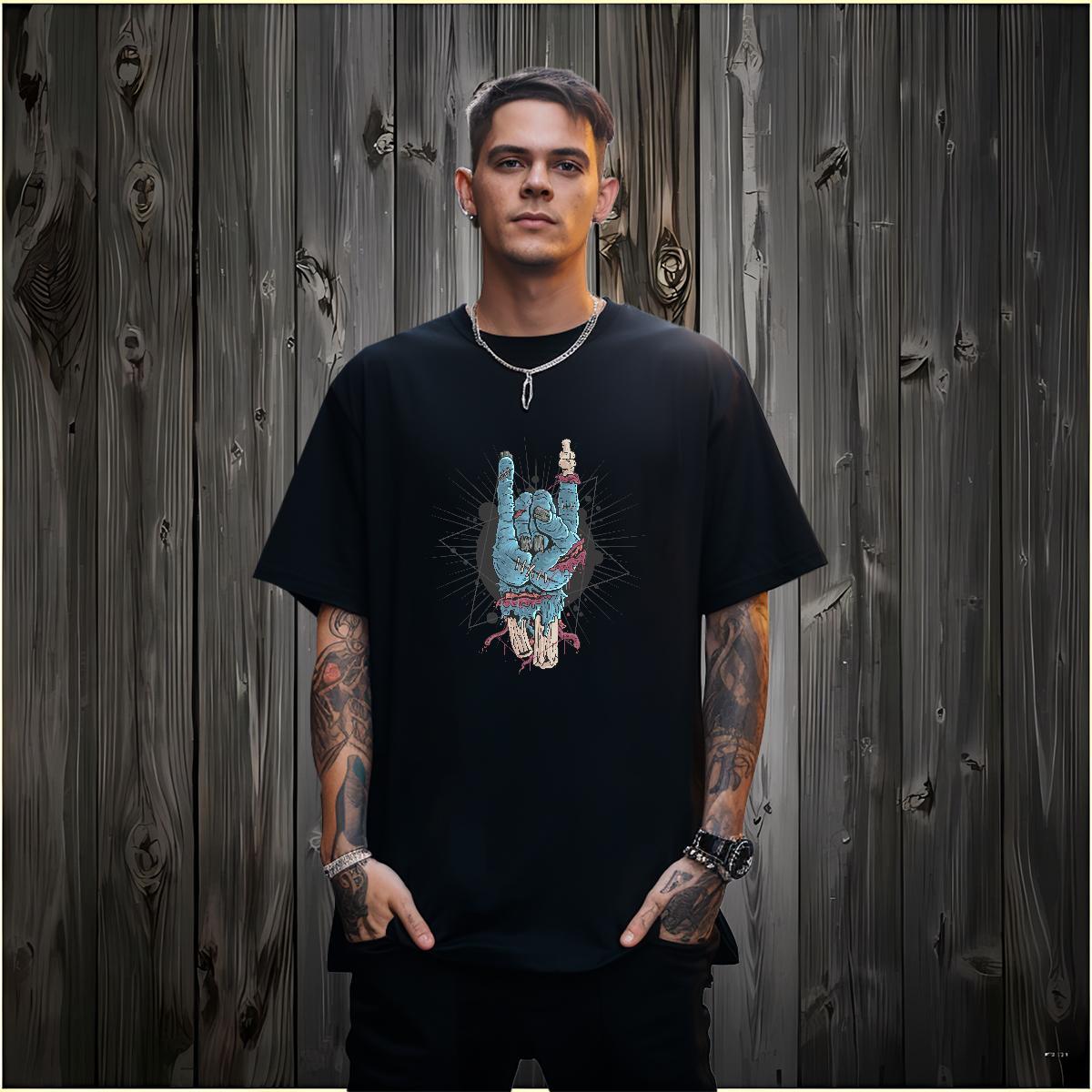 Free Shipping T shirt hand Breathable Short Sleeve Street Casual Asian Size 230g Pure Cotton Men Tshirts Classic Casual Clothings