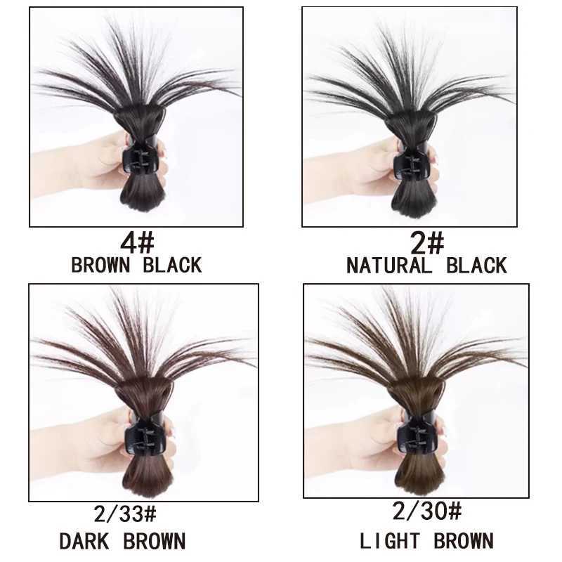 H STAR synthetic wig ponytail top hair claw womens short straight invisible ponytail W240817