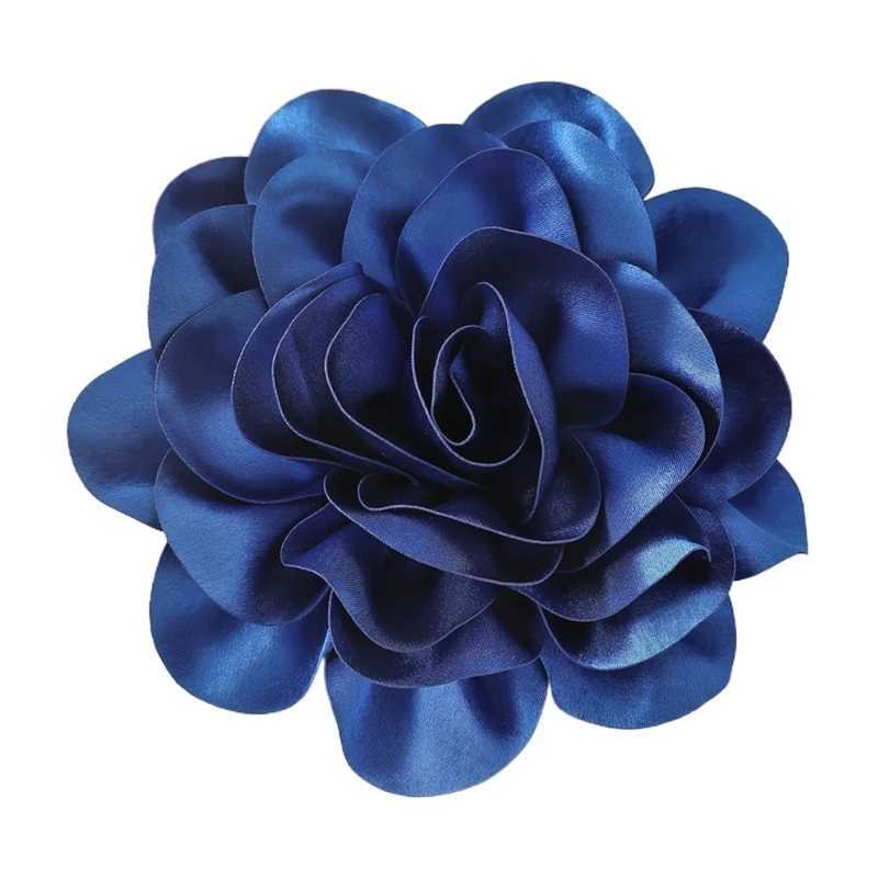 20cm flower crown fabric peony charm brooch fashion party accessories fashion lapel pin statement W240815