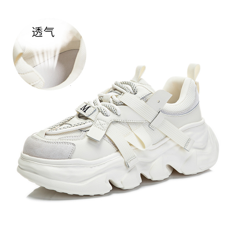 Ddmysports Foam Genuine Leather Dad Spring New Thick Sole Sports Women S Breathable Versatile Shoes Children OUTDOOR