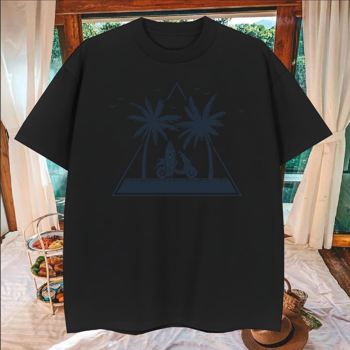 Custom Men Tshirts tree Hip Hop Street 100% Cotton 230g Top Tees O-Neck Short Sleeve TOP Quality T Shirt For Man Customized Print