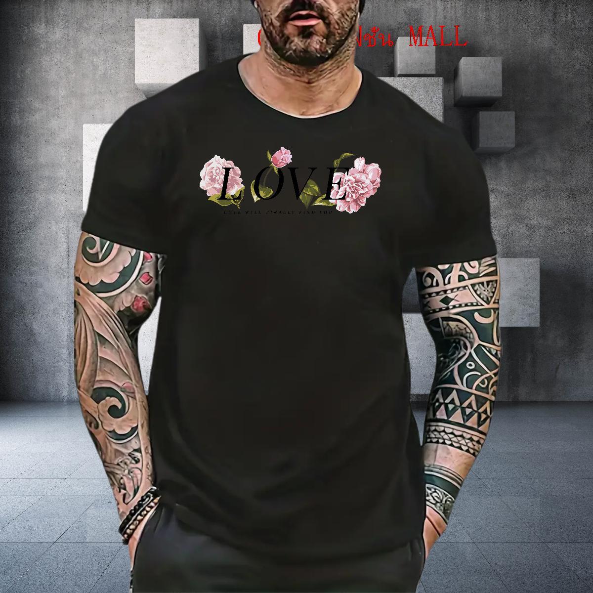 Stylist Men Tshirts flower Summer Casual 230g Pure Cotton Tops Shirt Breathable Crew Neck TOP Quality Man T Shirts Skull