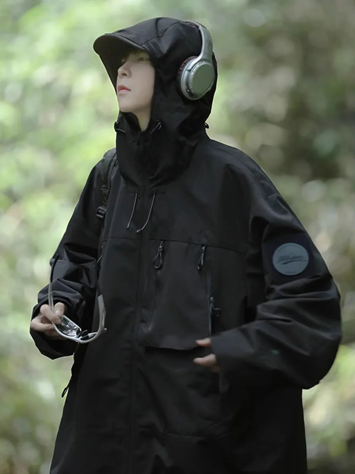 American style outdoor three function soft shell mens springsummer windproof sports top 240819