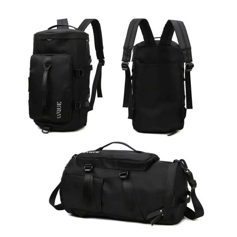 Women Travel Backpack Large-capacity Single-shoulder Sports Gym Bag Multi-function Travel Storage Jelly Bag CL240820