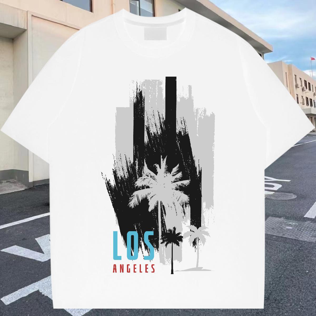 Cool Design Mens Tshirts Spring Summer 230g 100% Cotton Oversized 3XL 4XL Breathable Short Sleeve tree T-Shirts for Men Factory Direct Tops Tees