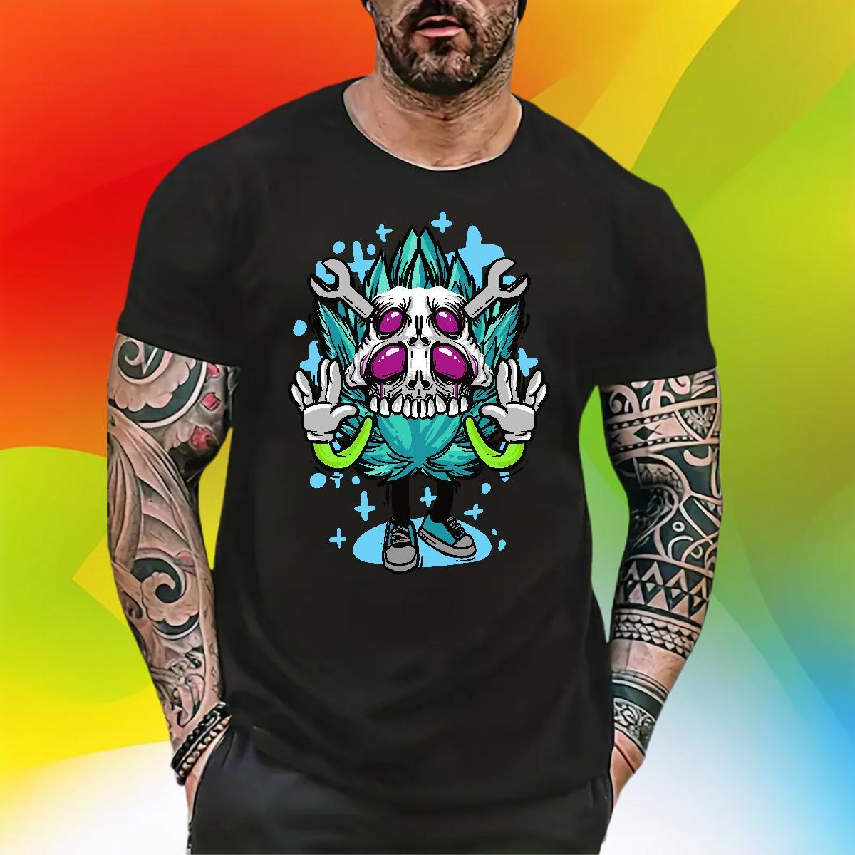 Classic ET 230g Pure Cotton Men Tops Tees Street Casual Short Sleeve Soft T Shirts Men Custom DIY Printed Wear