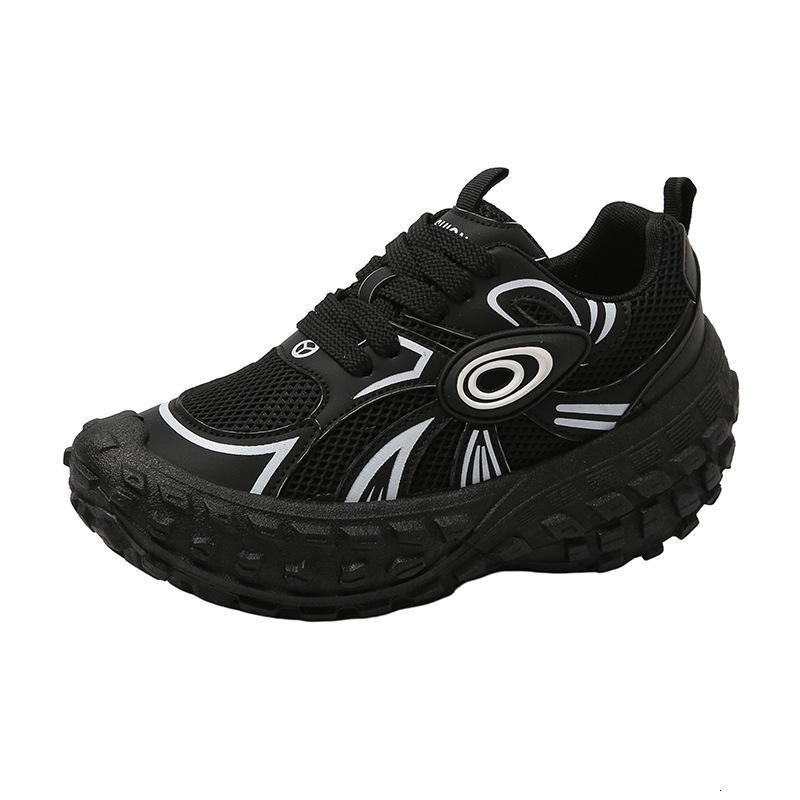 Ddmysports Instagram Korean Version New Dad Couple Spring Student Sports Running Casual Thick Soled High Rise Shoes L OUTDOOR