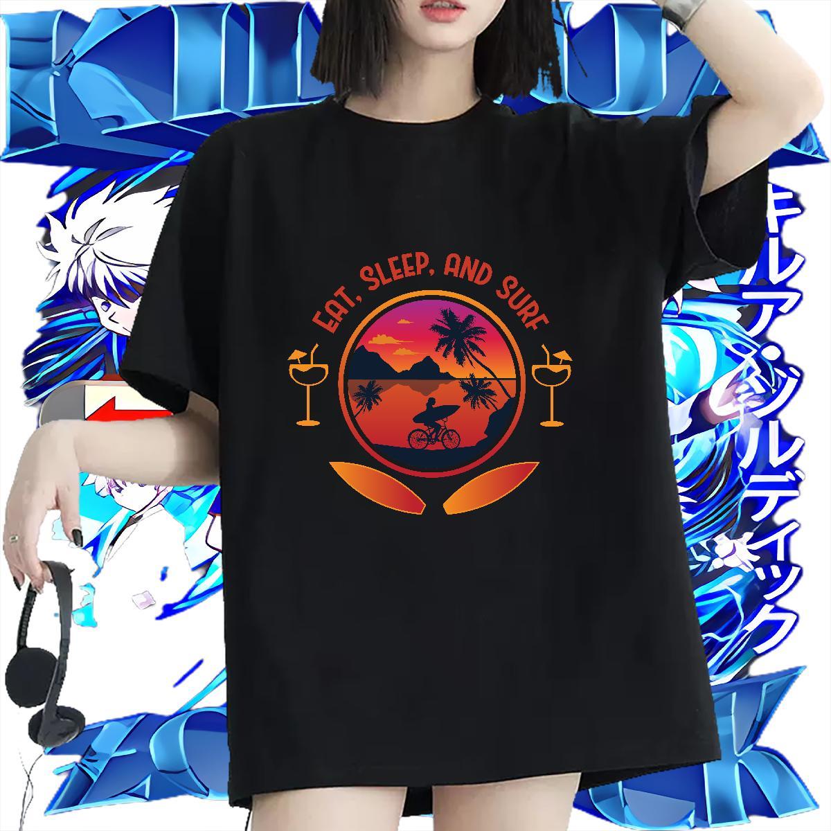 Classic Tshirt for Man Woman Daily Outfit Short sleeve Soft Clothes Brand 100% Cotton 230g by bike Black White T shirt