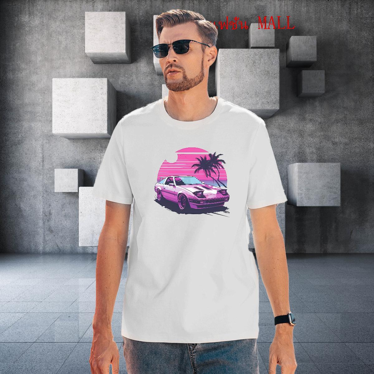 Cool Design car T Shirts Men Sports Casual Mens Tshirts 230g Pure Cotton Designer Short Sleeve O-Neck Customized Print Clothes