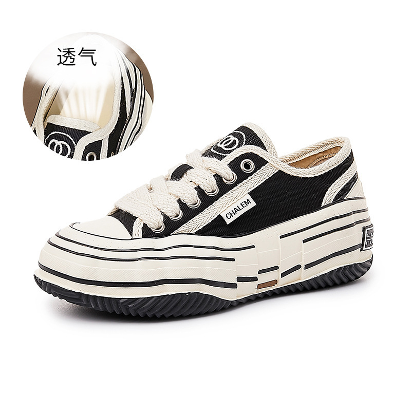 Ddmysports Igh Version Beggar New Spring Canvas Casual Single Flat Bottomed Small White Shoes Women S Trend OUTDOOR