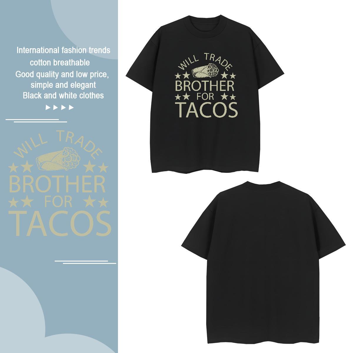 Classic five-pointed star 230g Cotton Tshirts Street Wear Breathable Short Sleeve T Shirts Men Fashion Casual DIY Tees