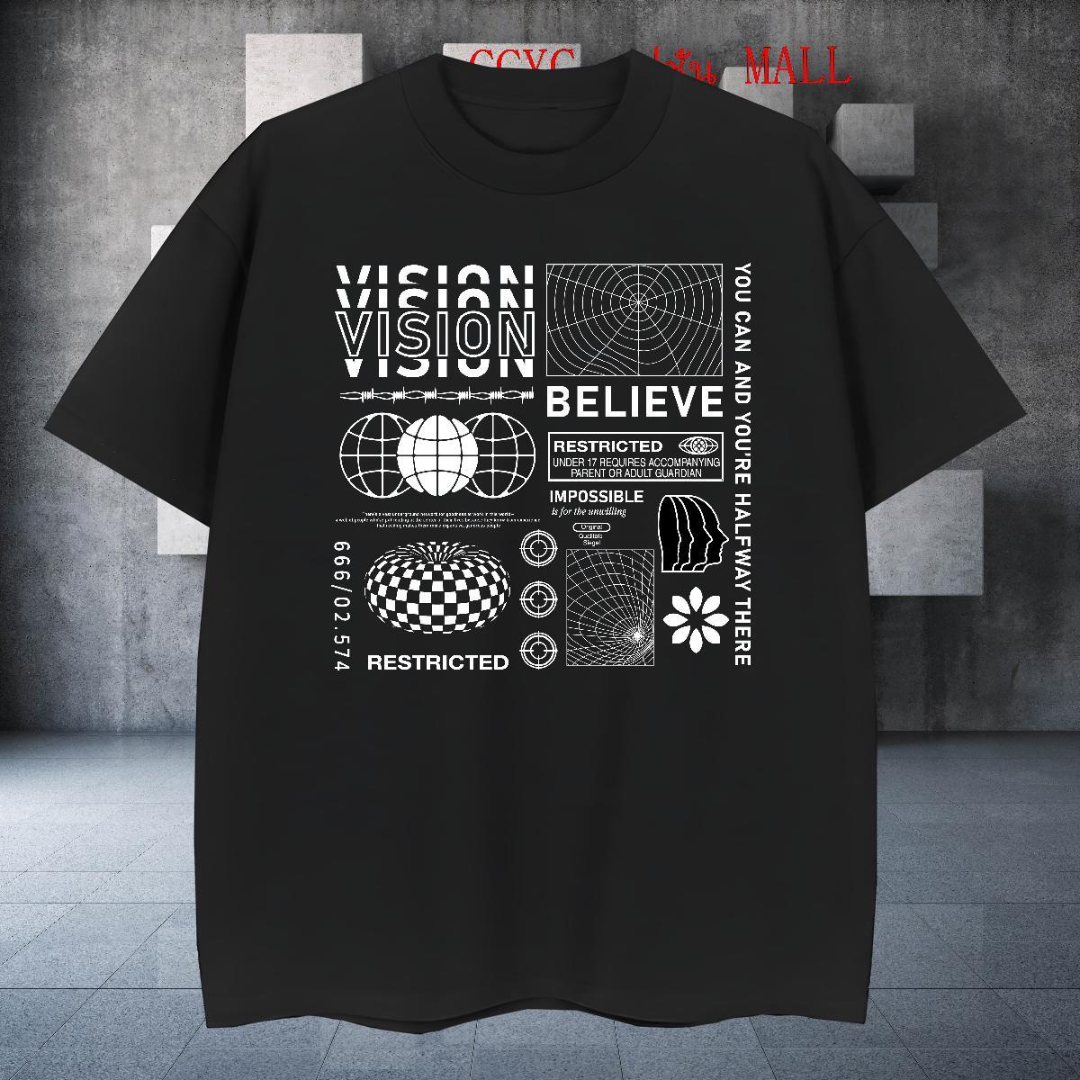 High Quality letter 100% Cotton 230g Couples T Shirts High Street Hip Hop Short Sleeve Soft Men T Shirts Custom Anime Tees