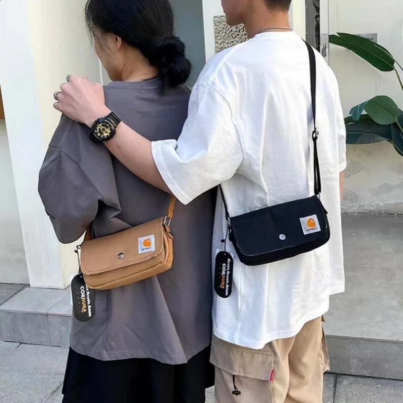 Crossbody Hip-hop Men and Women with The Same Casual Rectangular Satchel Outdoor Sports Shoulder Bag 240820 6812 4
